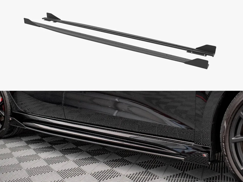 Maxton Street PRO Side Skirts Diffusers + Flaps Audi RS3 Sportback 8Y