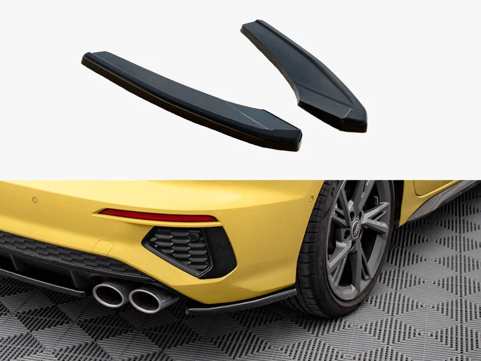 Maxton Rear Side Splitters Audi S3 Sedan 8Y