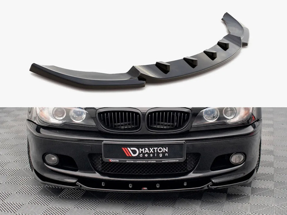 Maxton Front Splitter V.2 Bmw 3 Coupe M-pack E46 (1999-2005)