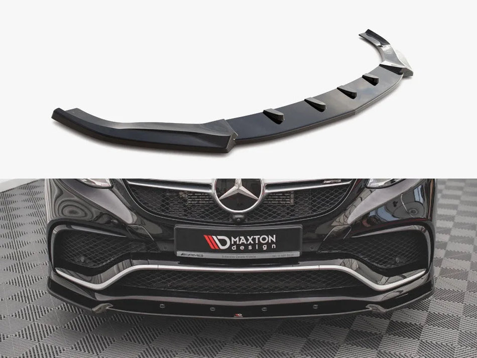Maxton Front Splitter V.1 Mercedes GLE Coupe 63AMG C292 (2015-2019)