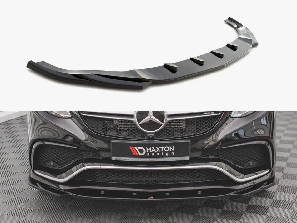 Maxton Front Splitter V.2 Mercedes GLE Coupe 63AMG C292 (2015-2019)