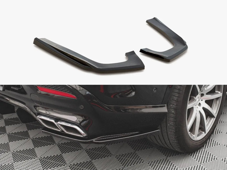 Maxton Rear Side Splitters V.1 Mercedes GLE Coupe 63AMG C292 (2015-2019)