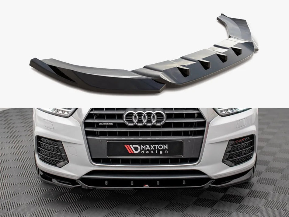 Maxton Front Splitter V.1 Audi Q3 Sport 8U Facelift