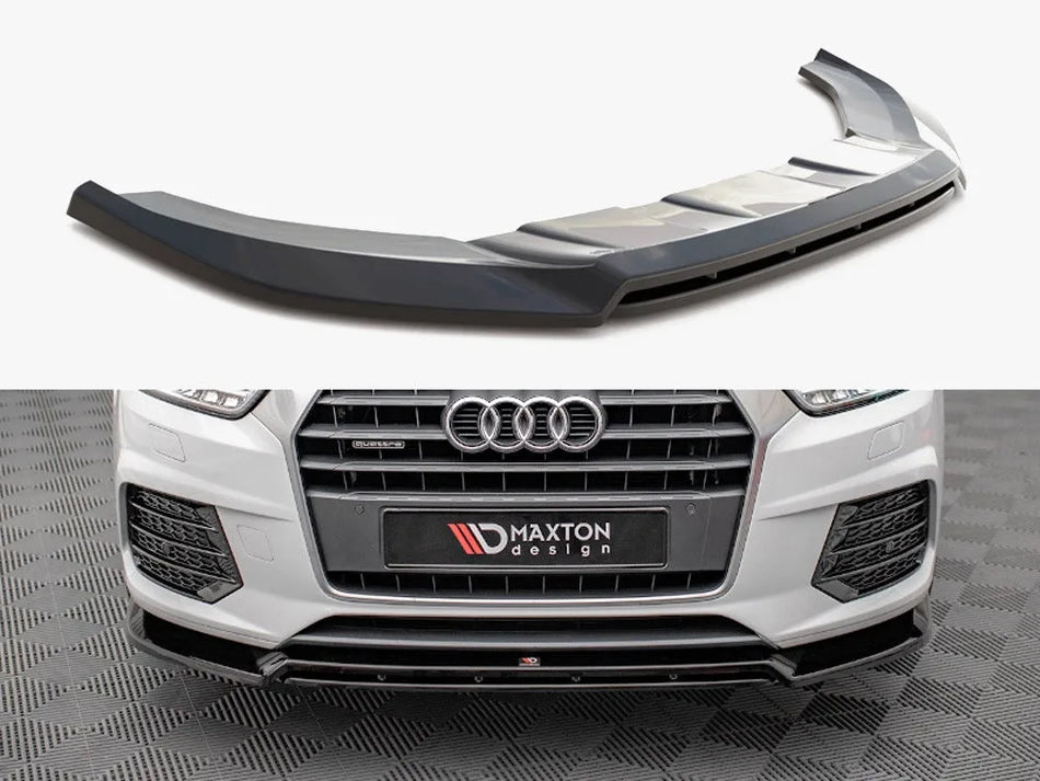 Maxton Front Splitter V.2 Audi Q3 Sport 8U Facelift