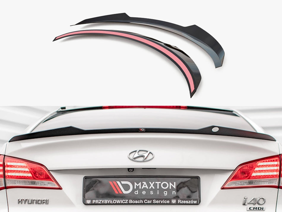 Maxton Spoiler CAP Hyundai I40 MK1 (2011-2014)