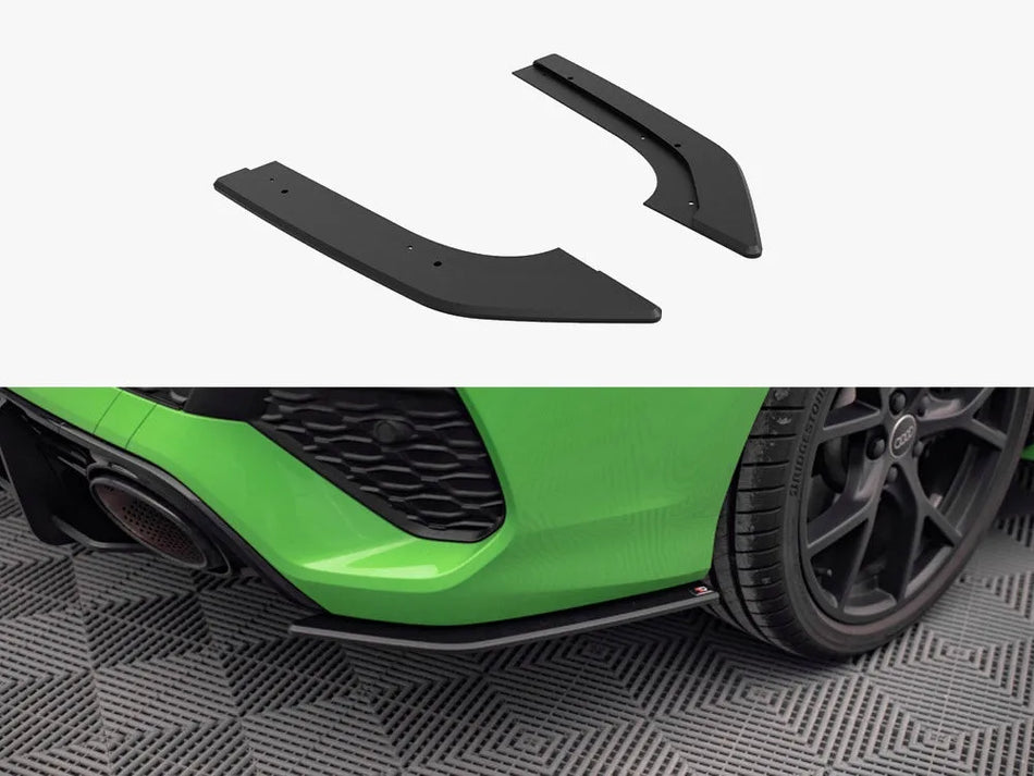 Maxton Street PRO Rear Side Splitters Audi RS3 Sedan 8Y (2020-)