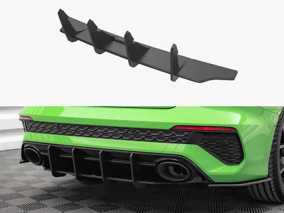 Maxton Street PRO Rear Diffuser Audi RS3 Sedan 8Y (2020-) - Red