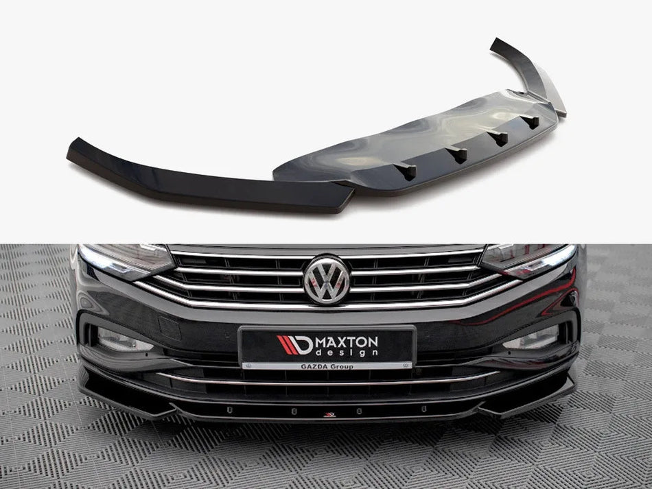 Maxton Front Splitter V.1 VW Passat B8 Facelift