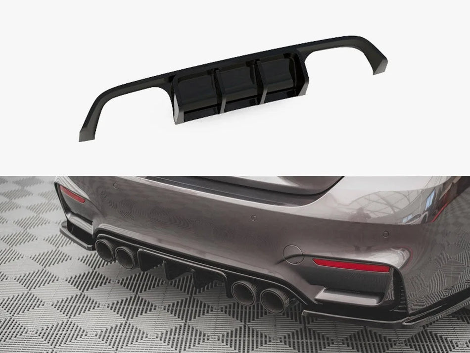 Maxton Rear Valance BMW M4 F82 (2014-2020)