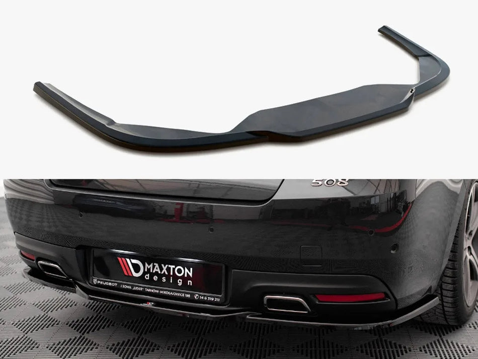 Maxton Central Rear Splitter Peugeot 508 GT Mk1 Facelift
