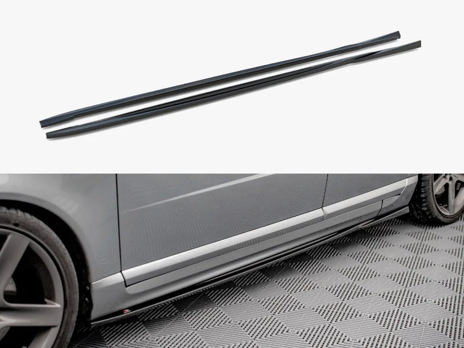 Maxton Side Skirts Diffusers Volvo V70 MK3 (2007-2013)