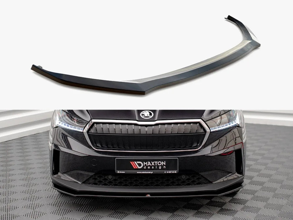 Maxton Front Splitter V.1 Skoda Enyaq iV