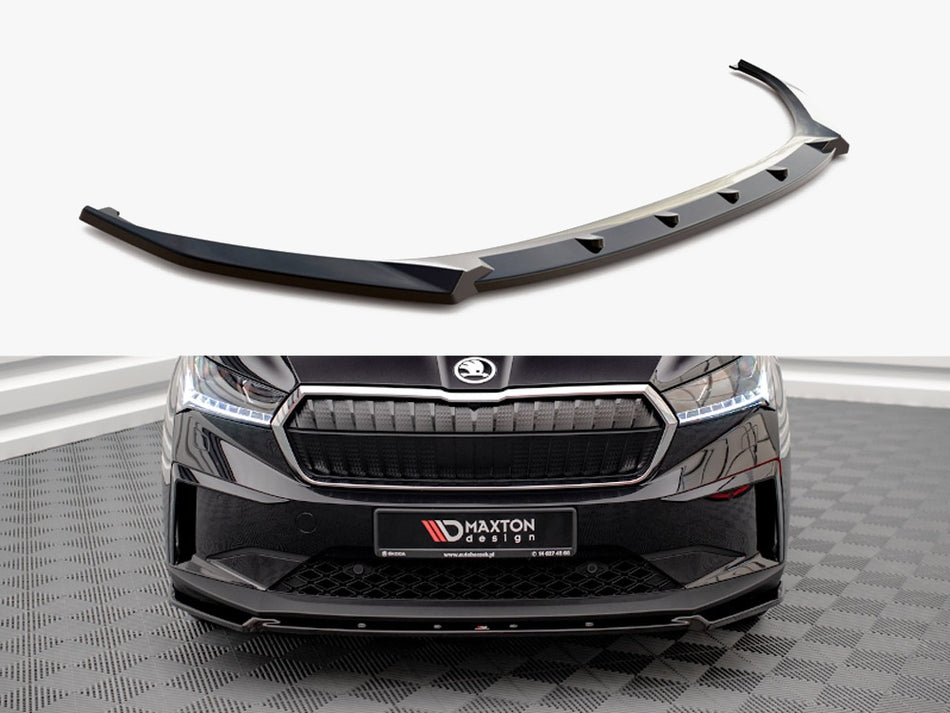 Maxton Front Splitter V.2 Skoda Enyaq iV