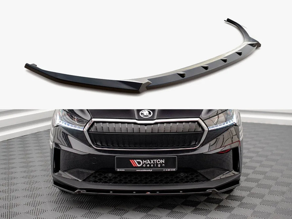 Maxton Front Splitter V.2 Skoda Enyaq iV