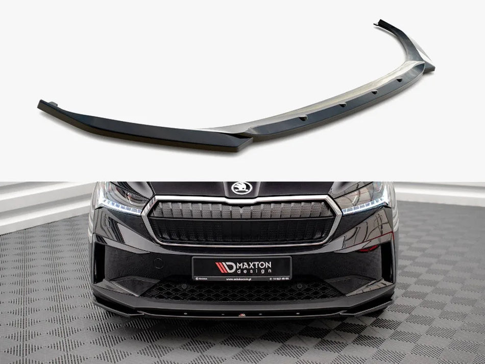 Maxton Front Splitter V.3 Skoda Enyaq iV