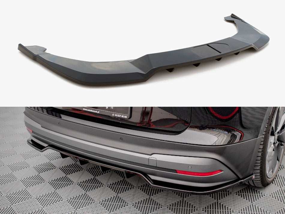 Maxton Rear Splitter (Vertical Bars) Skoda Enyaq IV
