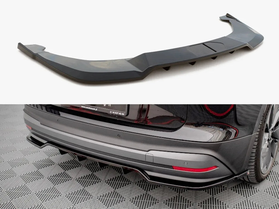 Maxton Rear Splitter (Vertical Bars) Skoda Enyaq IV