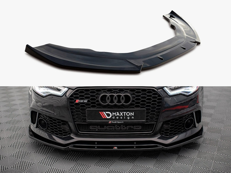 Maxton Front Splitter Audi A6 RS6 Look C7