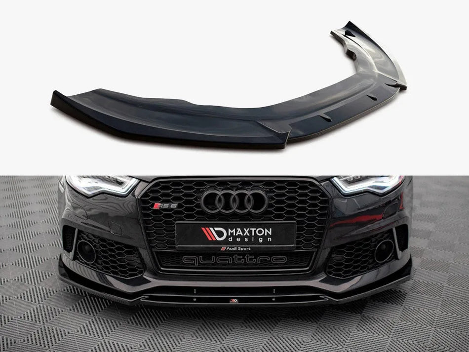 Maxton Front Splitter Audi A6 RS6 Look C7