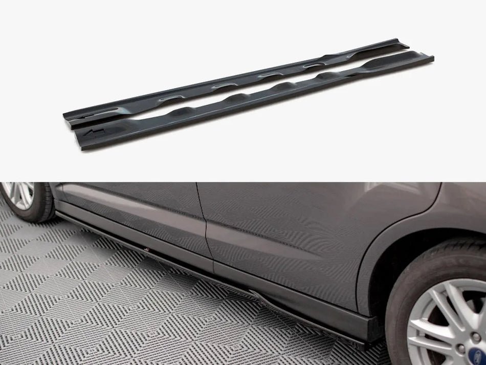 Maxton Side Skirts Diffusers Ford C-max MK2 (2010-2014)