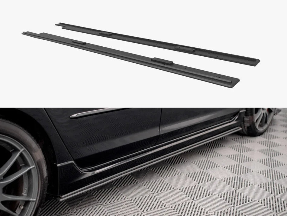 Maxton Street PRO Side Skirts Diffusers Mazda 3 MPS Mk1