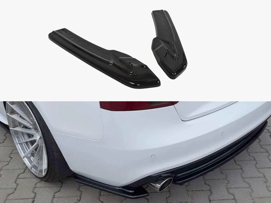 Maxton Rear Side Splitter Audi A5 S-Line 8T Facelift