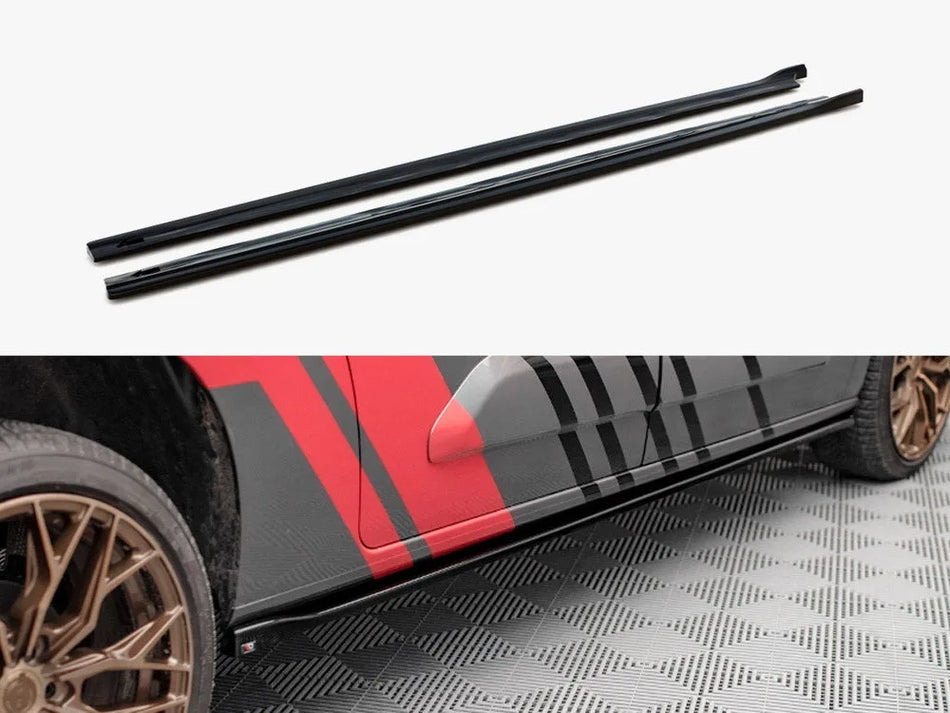 Maxton Side Skirts Diffusers Peugeot Partner Maxi Mk3