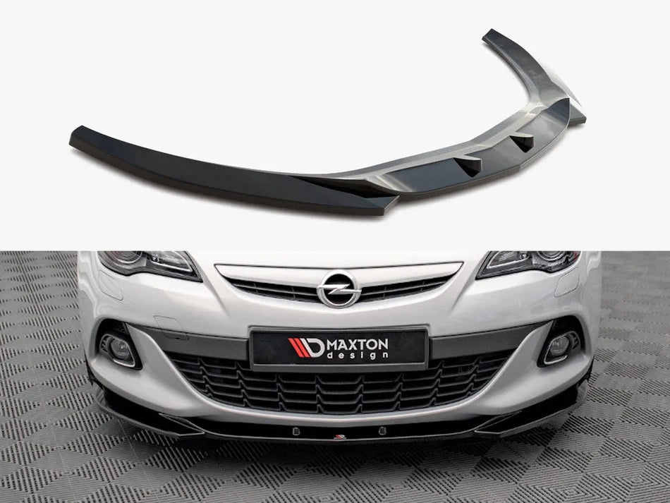 Maxton Front Splitter V.1 Opel Astra GTC Opc-line J (2011-2018)