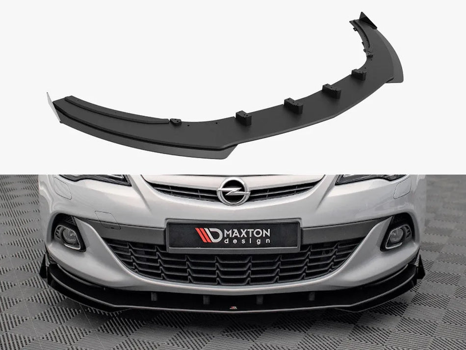 Maxton Street PRO Front Splitter V.1 + Flaps Opel Astra GTC OPC-Line J