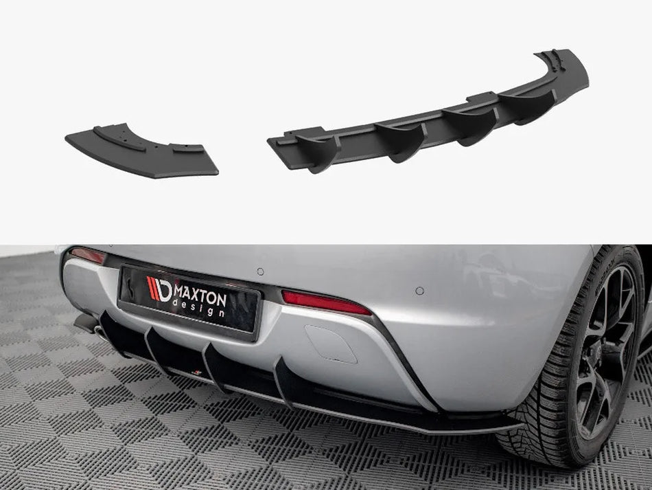 Maxton Street PRO Rear Diffuser Opel Astra GTC Opc-line J (2011-2018)