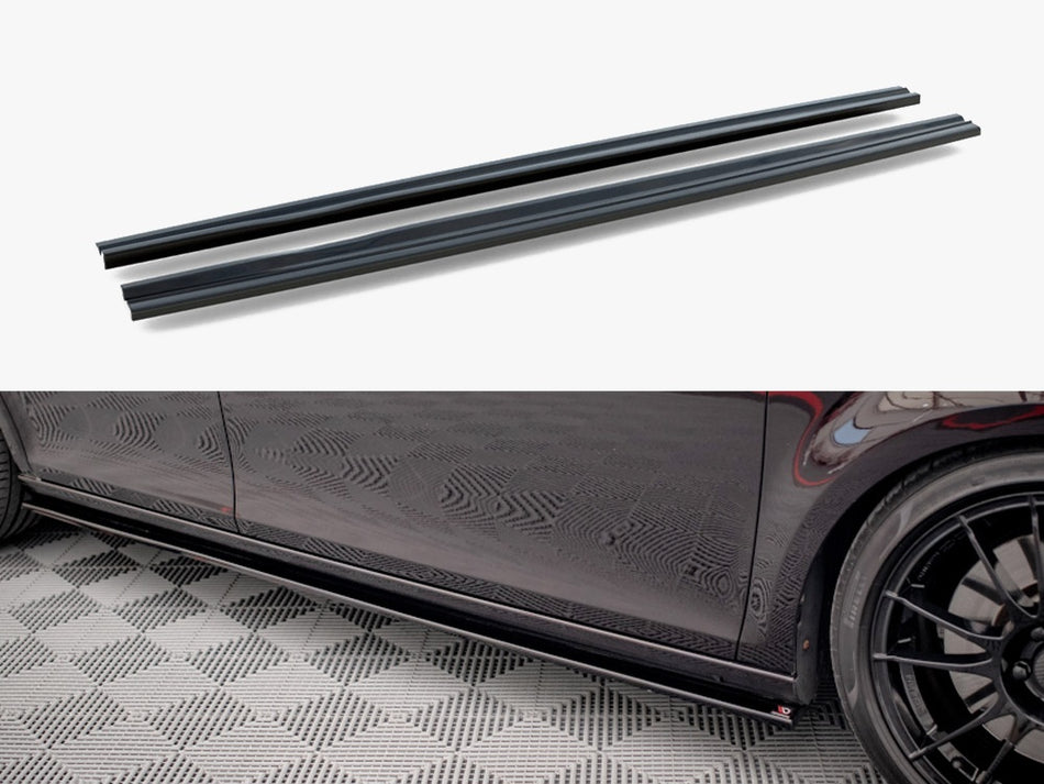 Maxton Side Skirts Diffusers Seat Leon MK2 Cupra / FR