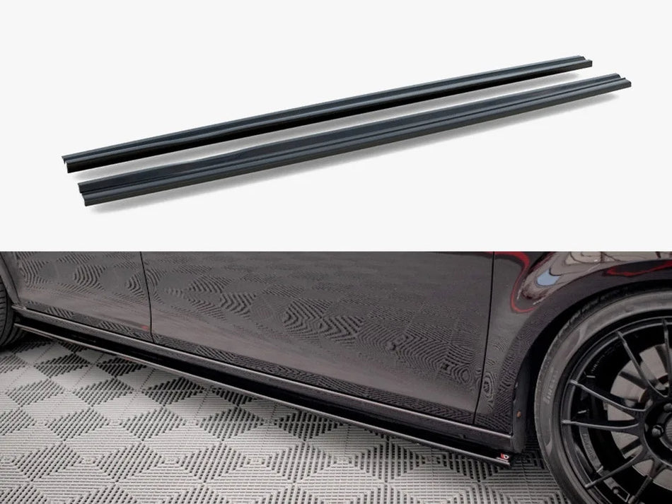 Maxton Side Skirts Diffusers Seat Leon MK2 Cupra / FR