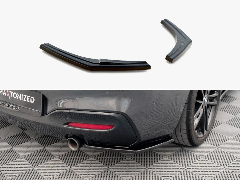 Maxton Rear Side Splitters V.1 BMW 1 F20 / F21 Facelift