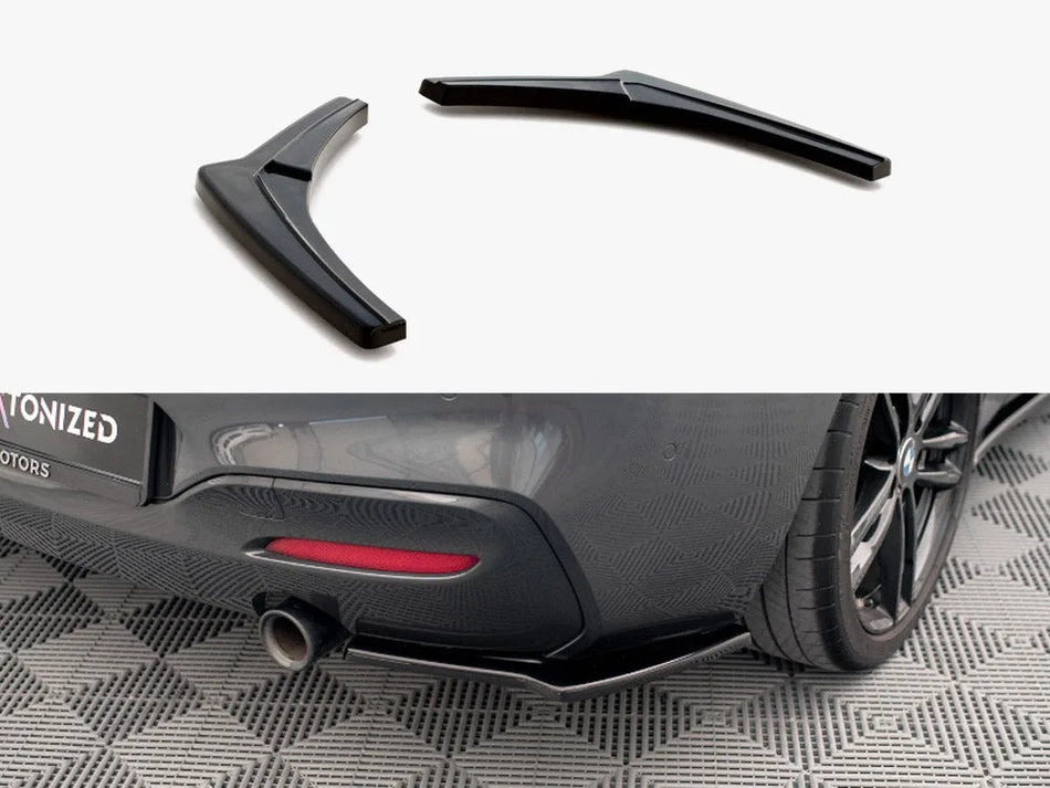 Maxton Rear Side Splitters V.2 BMW 1 F20 / F21 Facelift