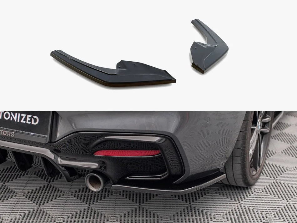 Maxton Rear Side Splitters V.3 BMW 1 F20 Facelift