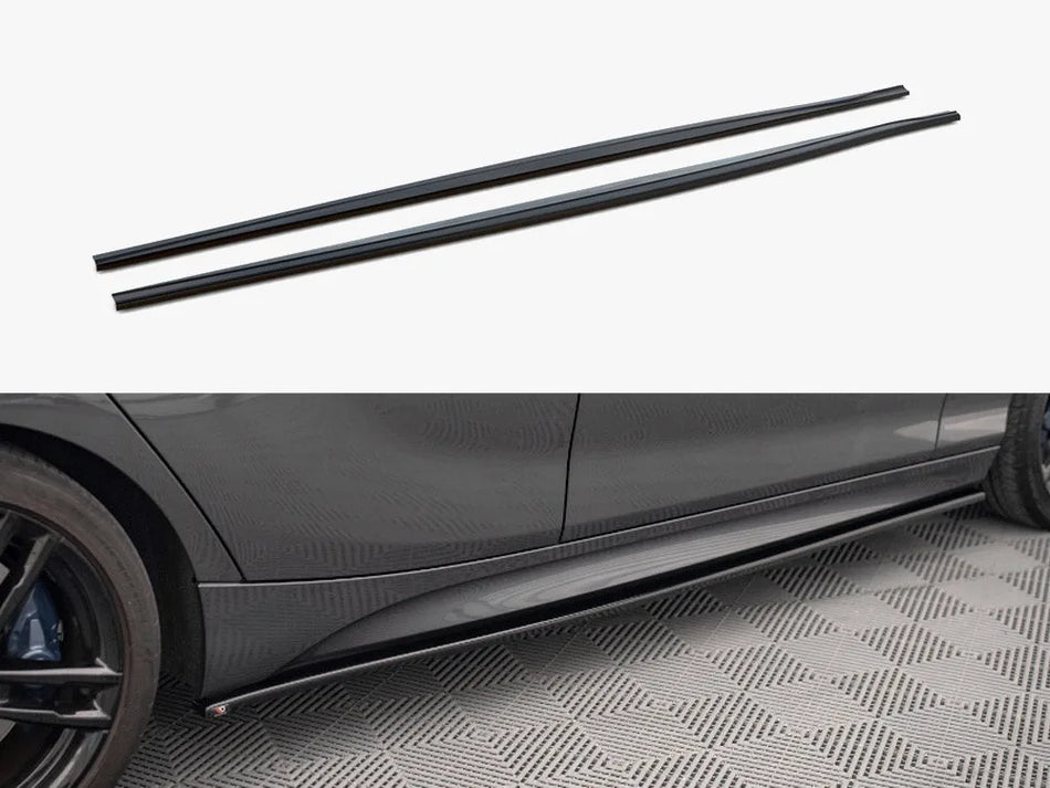 Maxton Side Skirts Diffusers V.1 BMW 1 F20 M135i / M140i / M-Pack