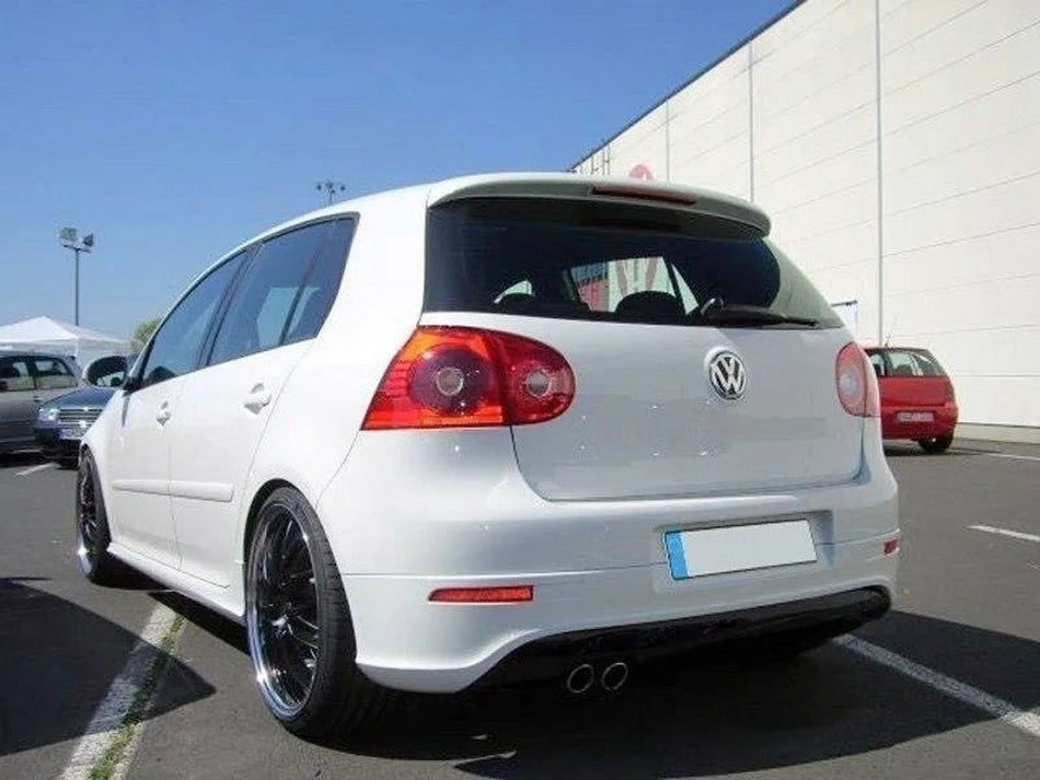 Maxton Rear Valance VW Golf MK5 R32 (With 1 Exhaust Hole, For GTI Exhaust) (2003-2008)