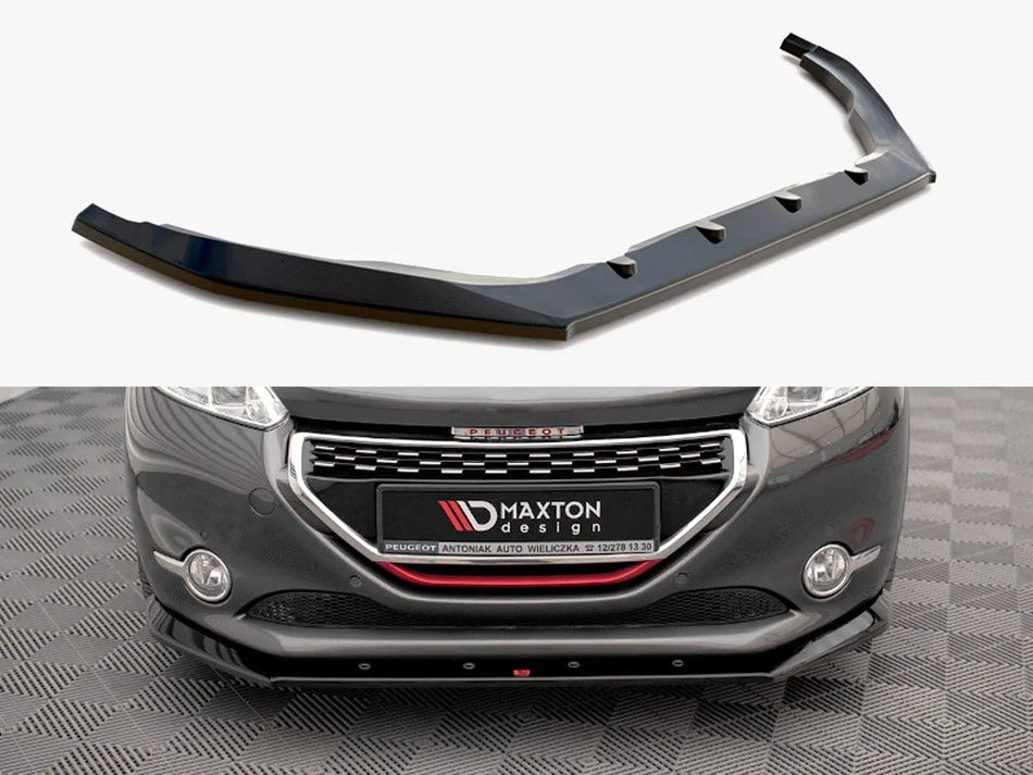 Maxton Front Splitter V.1 Peugeot 208 GTI MK1