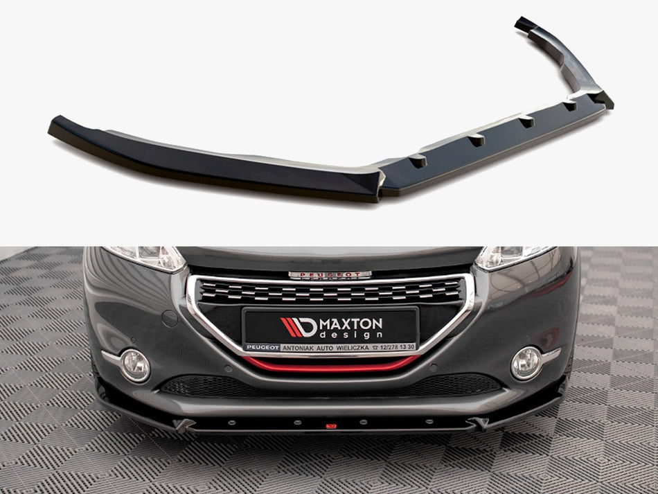 Maxton Front Splitter V.2 Peugeot 208 GTI MK1