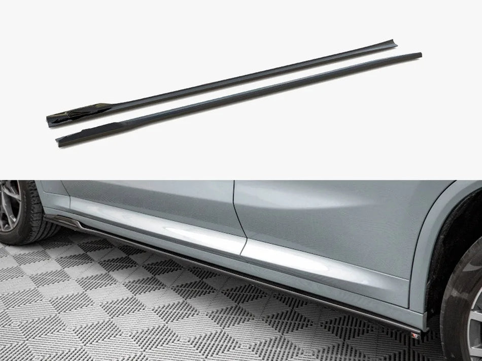 Maxton Side Skirts Diffusers BMW X4 M-Pack G02 Facelift