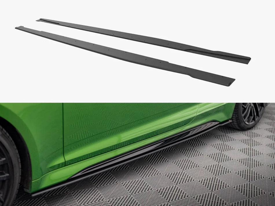 Maxton Street PRO Side Skirts Diffusers Audi RS5 Coupe F5 Facelift