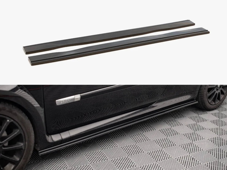 Maxton Side Skirts Diffusers Renault CLIO MK3 RS (2006-2012)