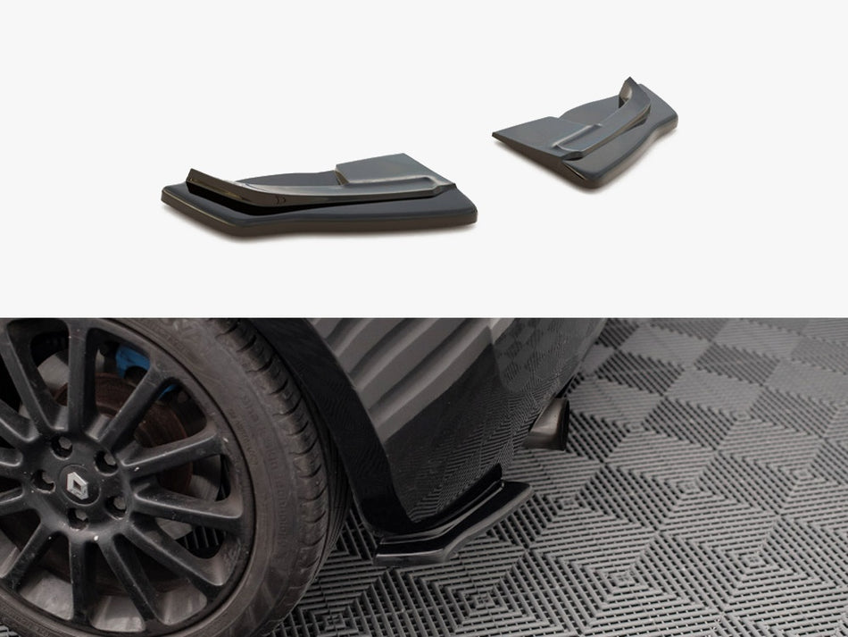 Maxton Rear Side Splitters Renault CLIO MK3 RS (2006-2009)