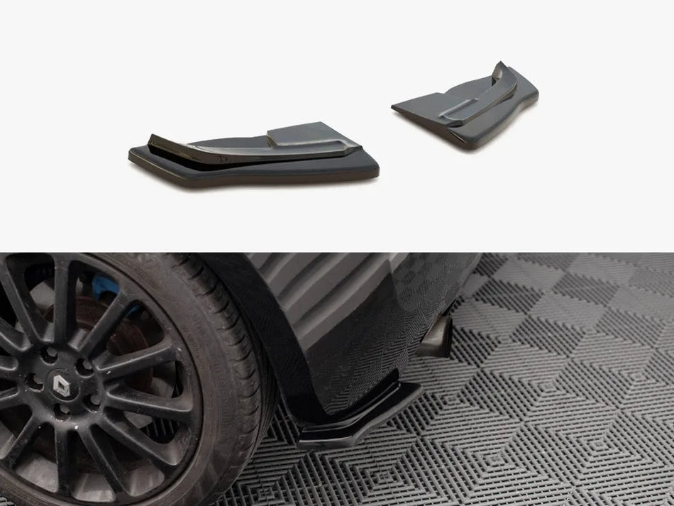 Maxton Rear Side Splitters Renault CLIO MK3 RS (2006-2009)