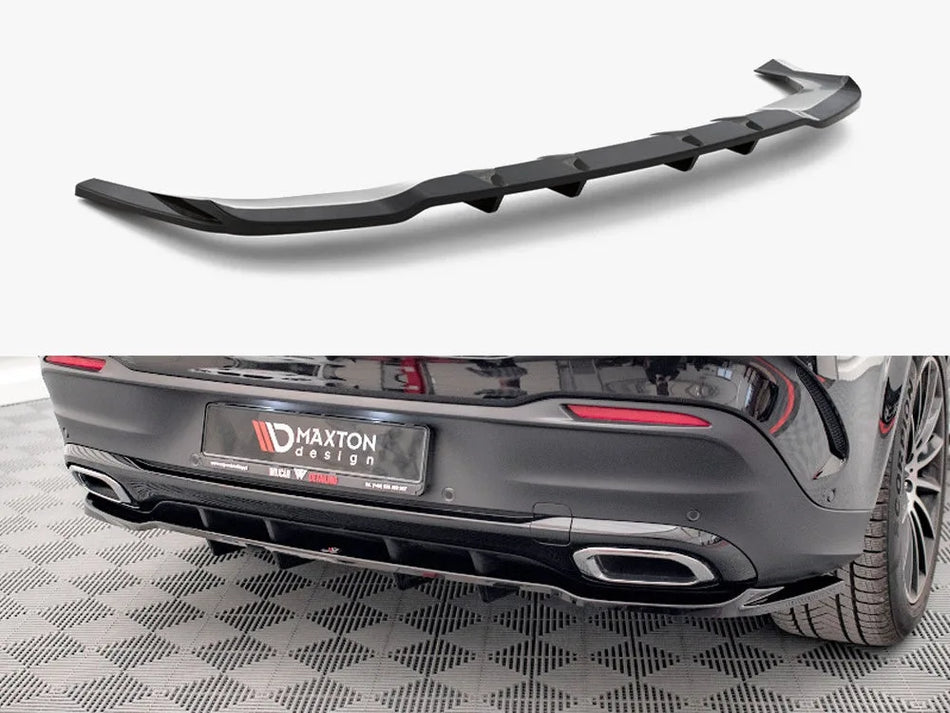 Maxton Rear Splitter (Vertical Bars) Mercedes-Benz GLE Coupe AMG-Line C167 / C167 Facelift