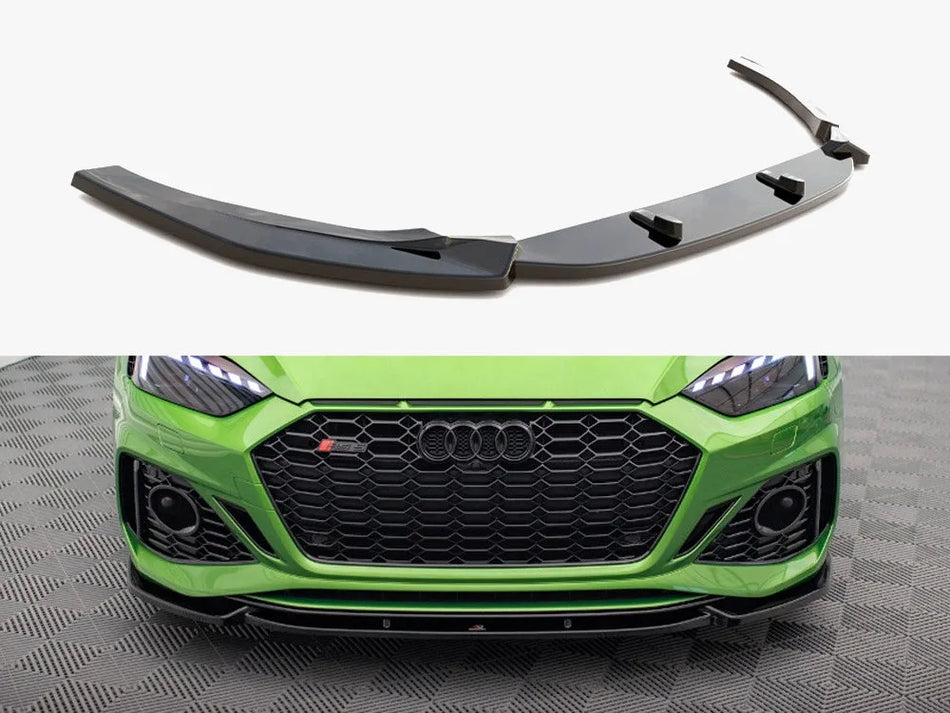Maxton Front Splitter V.2 Audi RS5 F5 Facelift