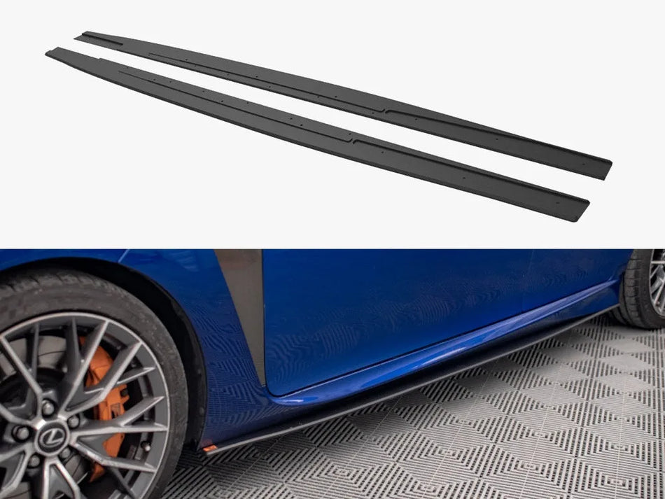 Maxton Street PRO Side Skirts Diffusers Lexus GS F Mk4 Facelift