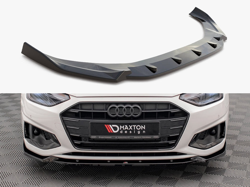 Maxton Front Splitter V.1 Audi A4 B9 Facelift