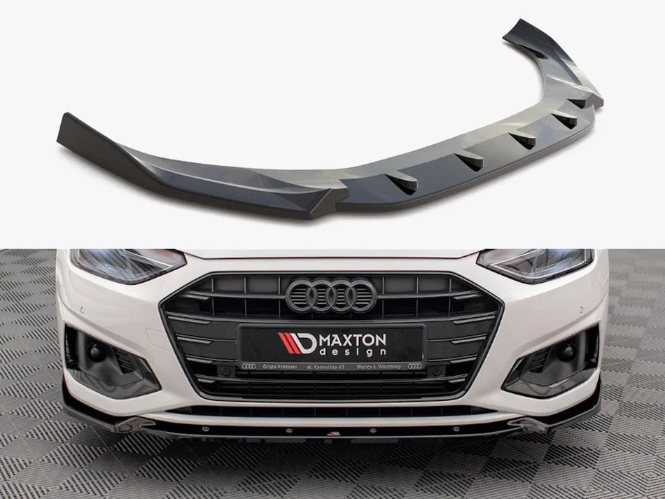 Maxton Front Splitter V.1 Audi A4 B9 Facelift
