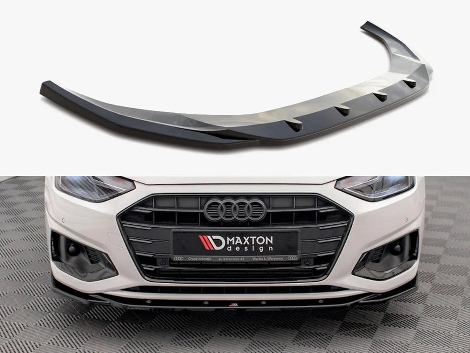 Maxton Front Splitter V.2 Audi A4 B9 Facelift